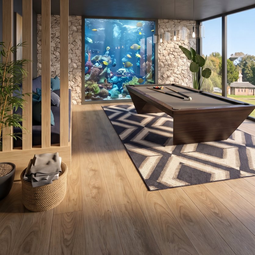 Mid-century living room