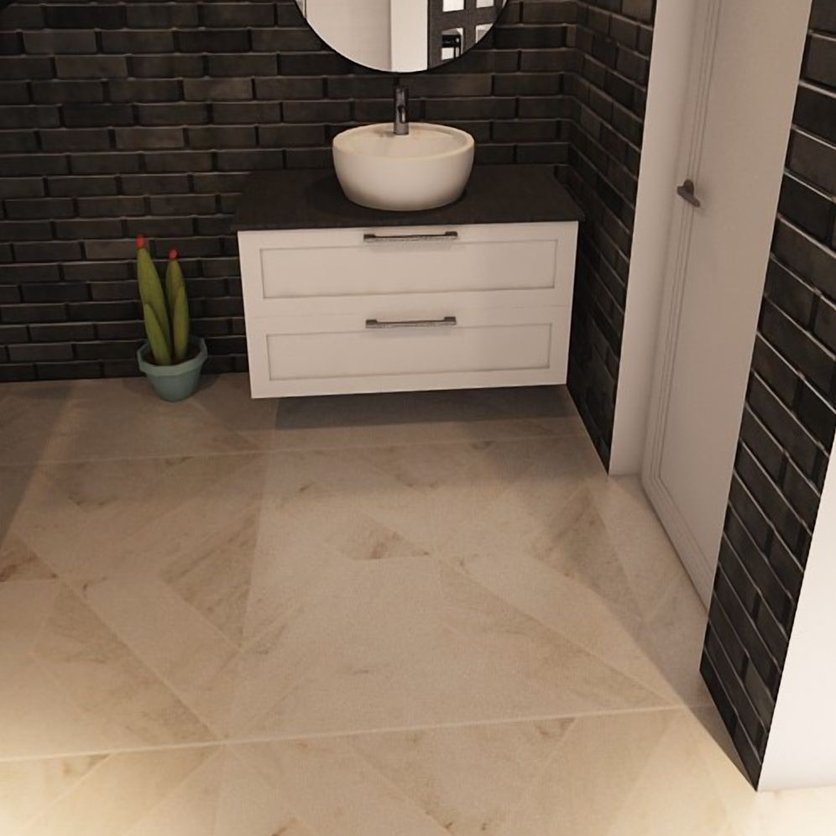 Contemporary bathroom