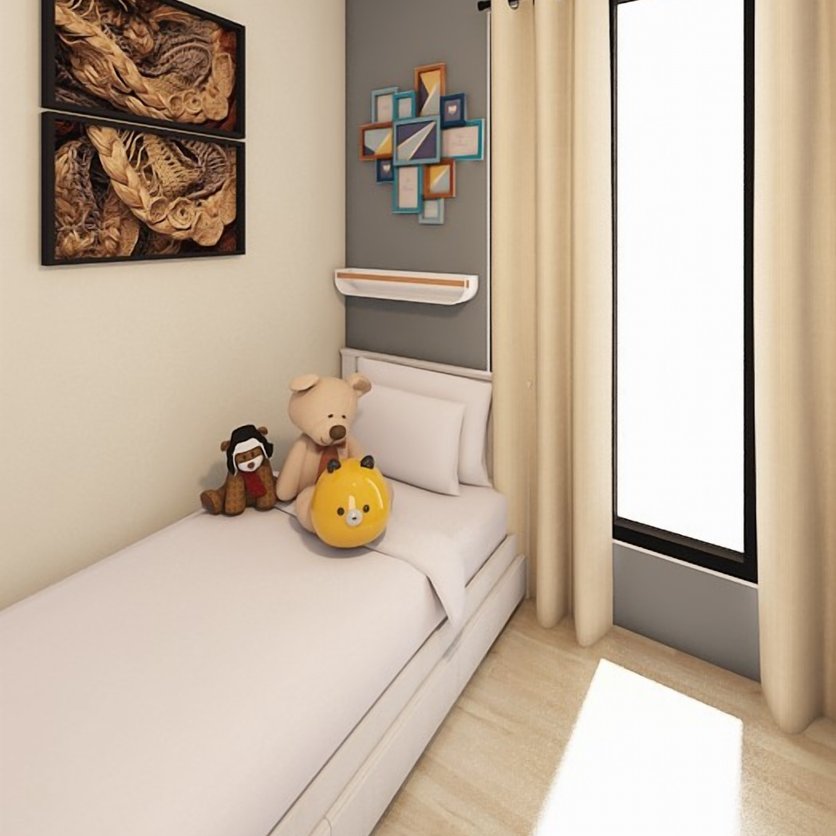 Mid-century bedroom