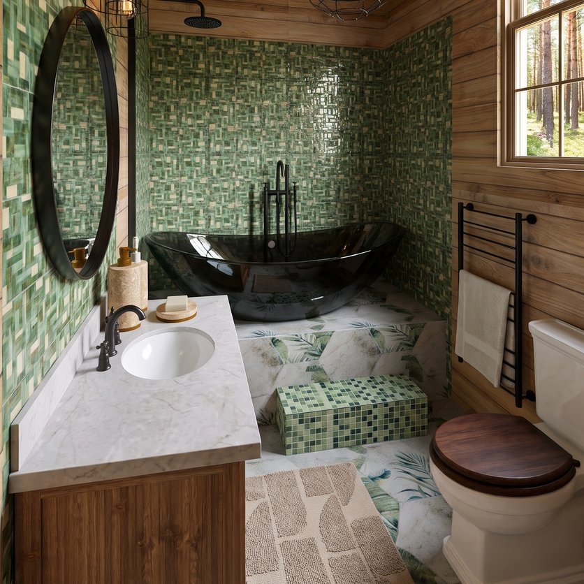 Farmhouse bathroom