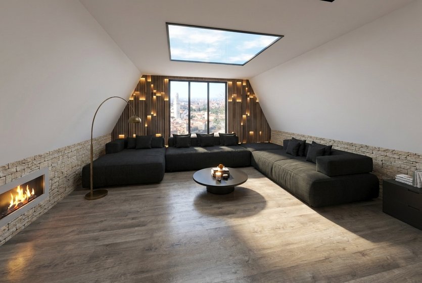 Mid-century living room