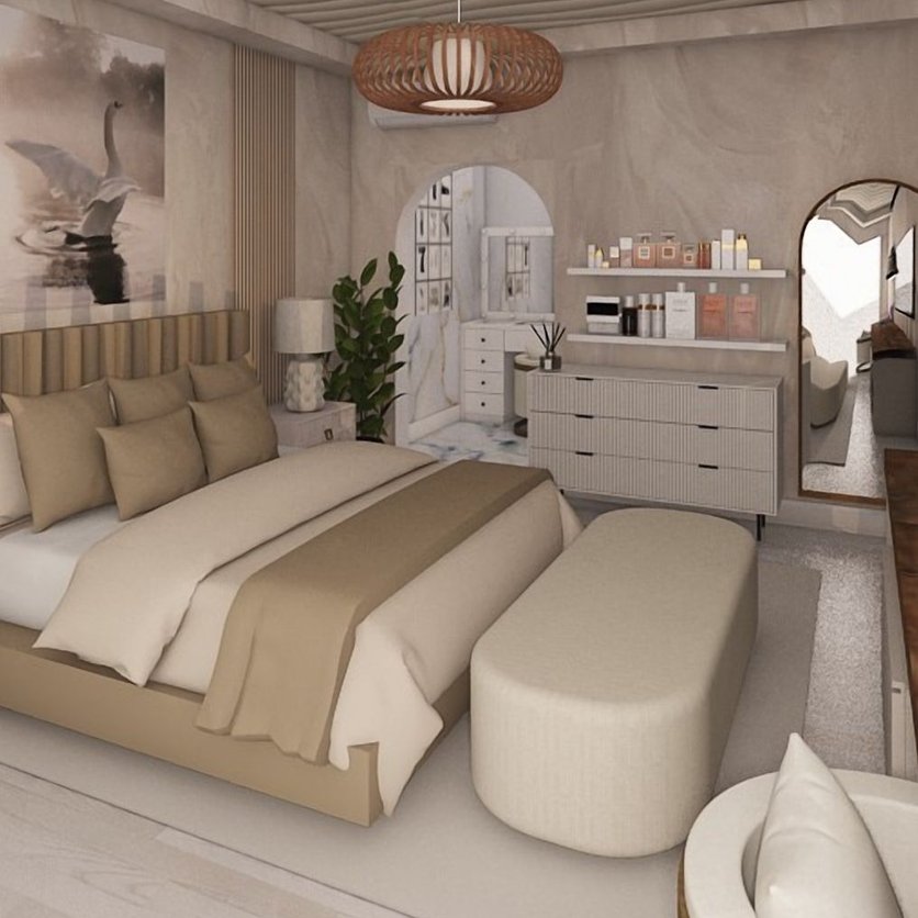 Scandinavian bedroom