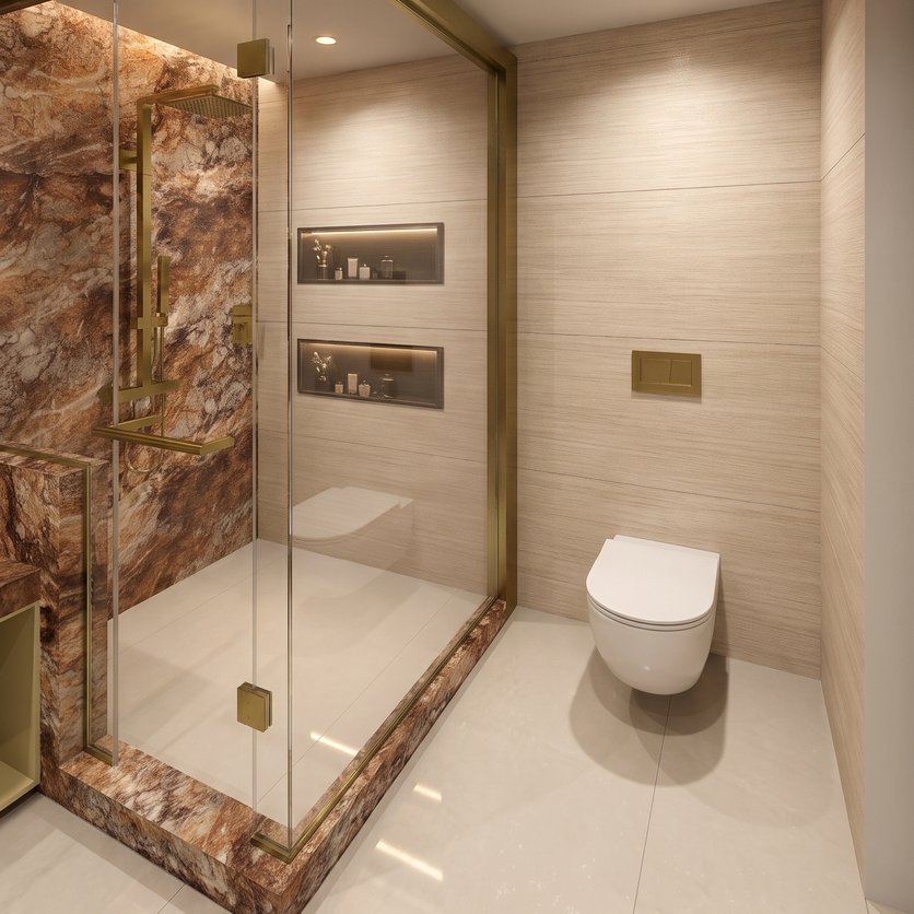Mid-century bathroom