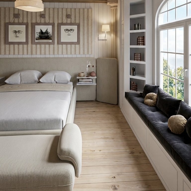 Scandinavian bedroom