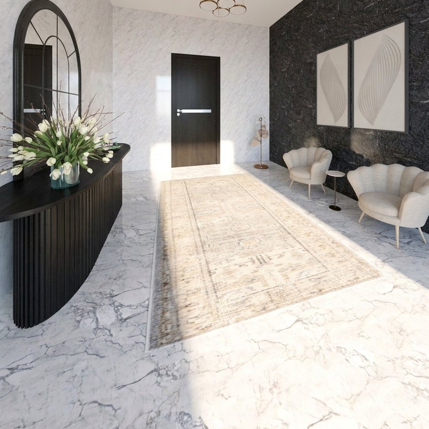 Mid-century hall