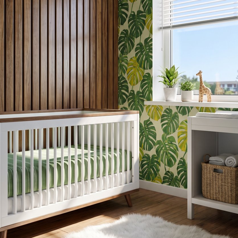 Mid-century bedroom