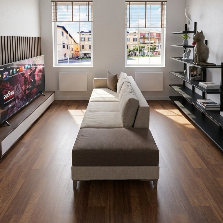 Mid-century living room