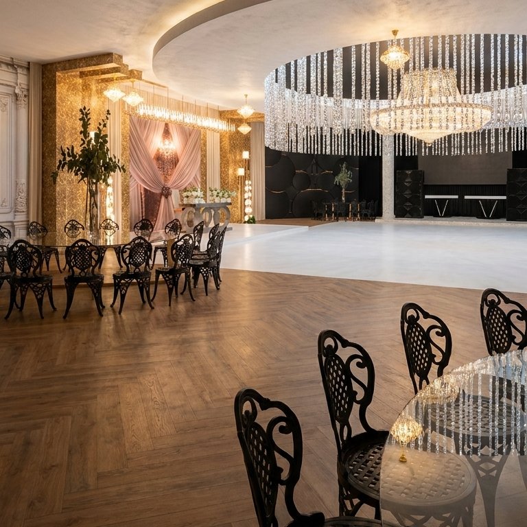 spazio per eventi in stile Vittoriano