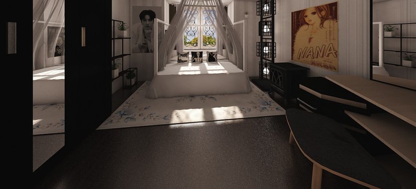 Contemporary bedroom