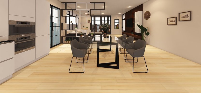 Contemporary dining room