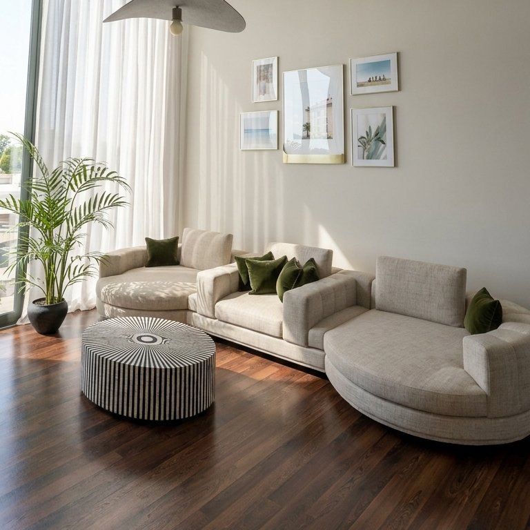 Mid-century living room