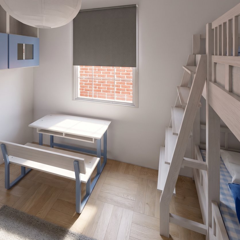 Scandinavian bedroom