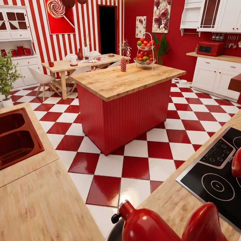 Retro kitchen