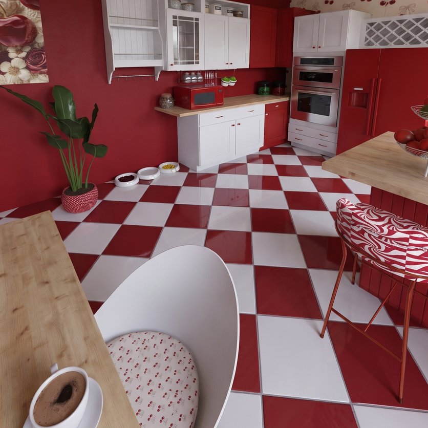 Retro kitchen