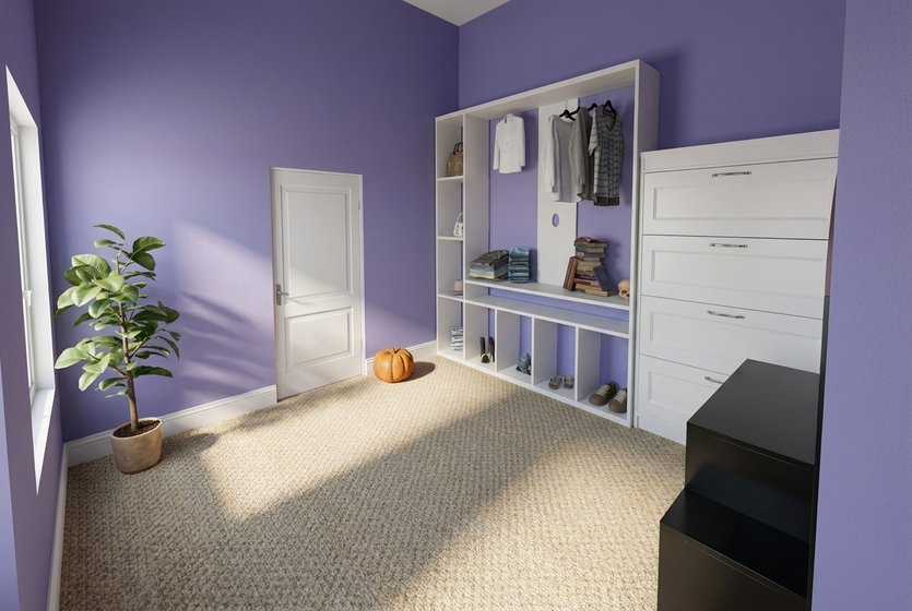 Mid-century closet