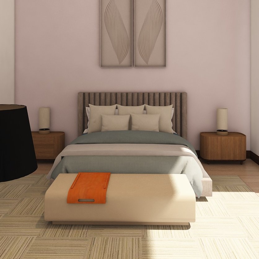 Mid-century bedroom