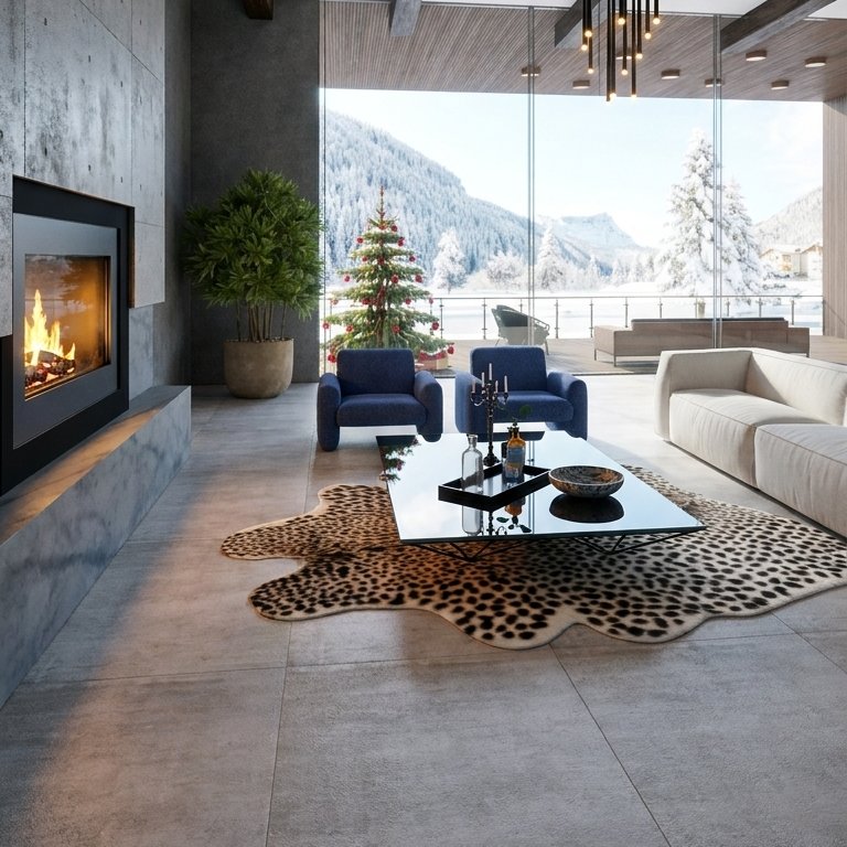 Mid-century living room