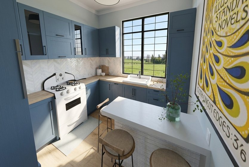 Mid-century kitchen