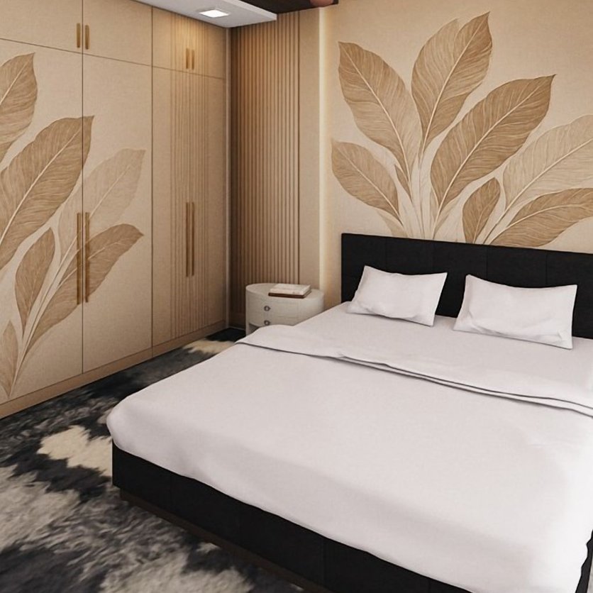 Mid-century bedroom