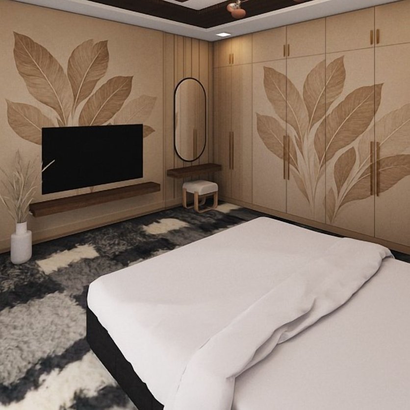 dormitorio estilo Minimalista