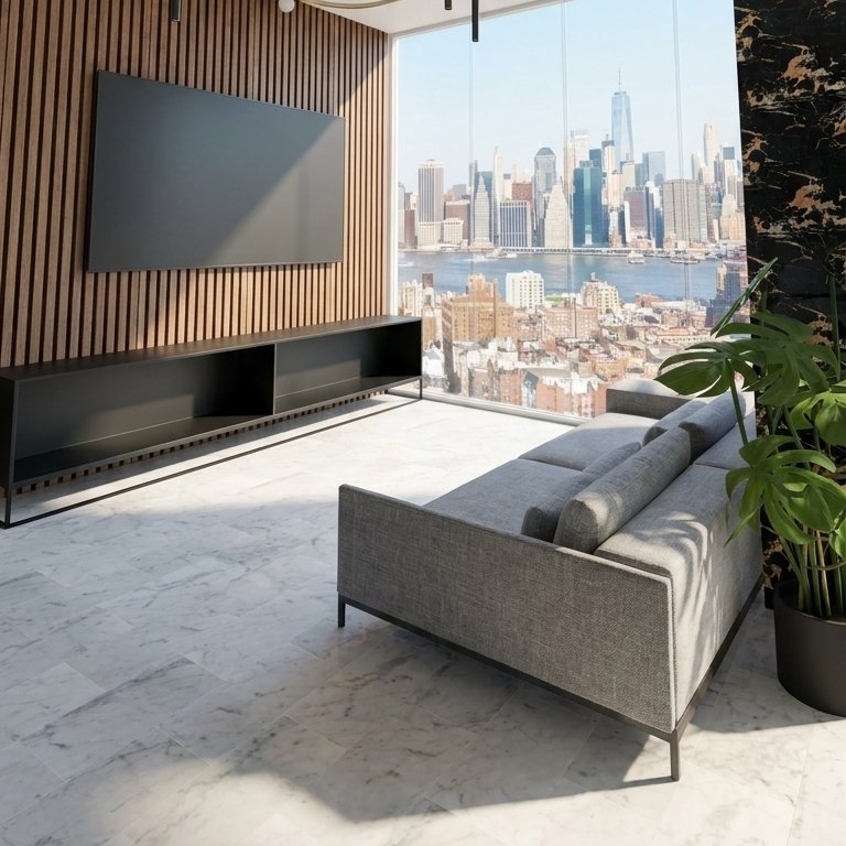 Mid-century living room