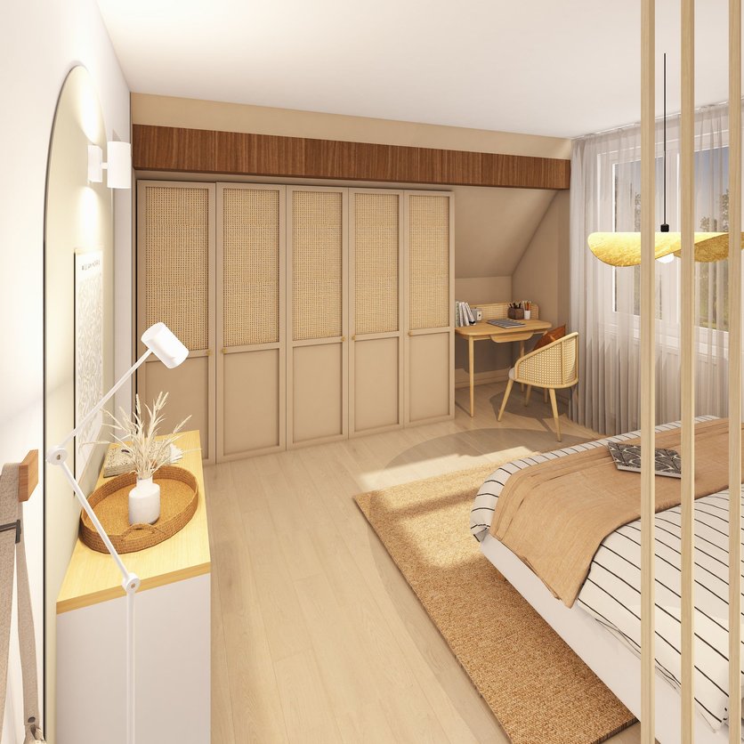 Scandinavian bedroom