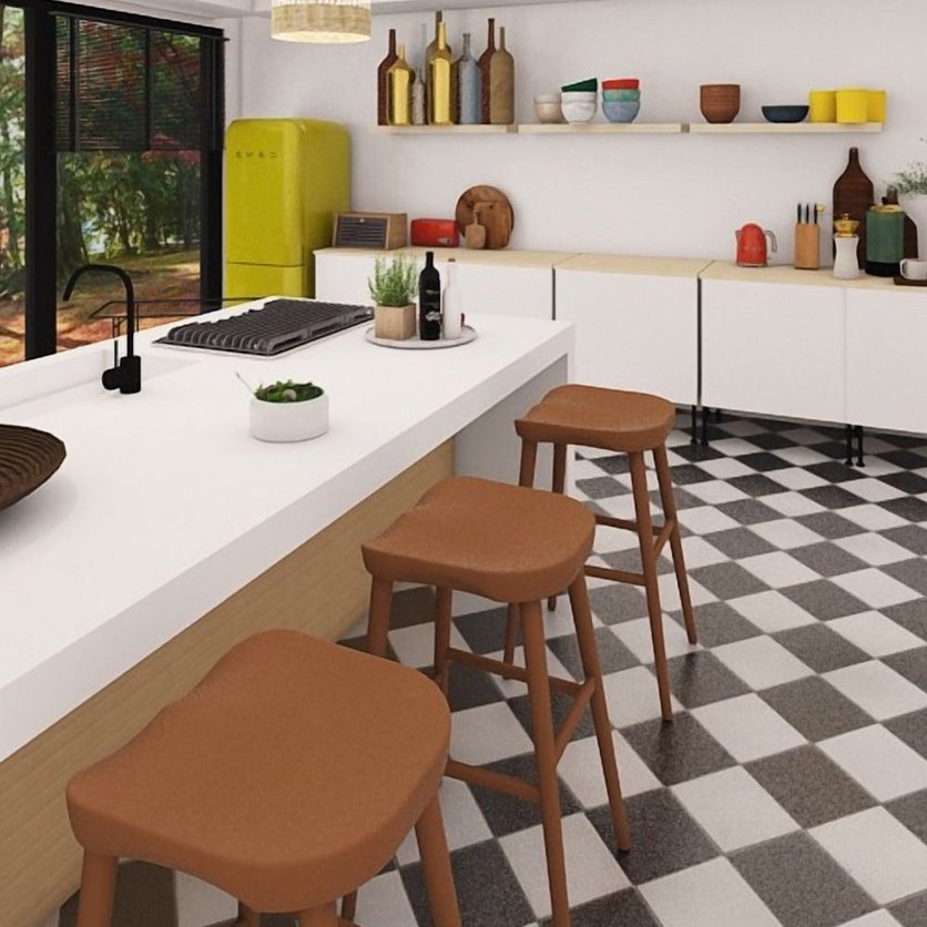 Mid-century kitchen