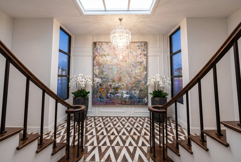Mid-century hall