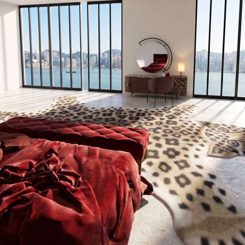 Mid-century bedroom