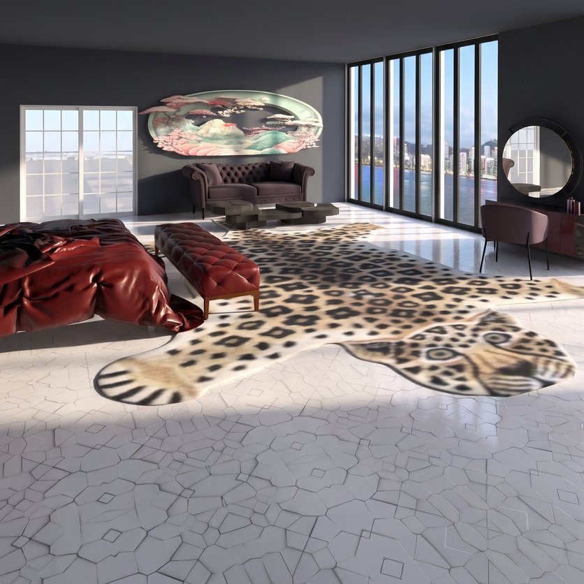Eclectic bedroom