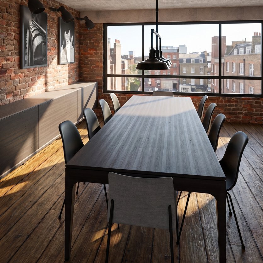 Esszimmer im Stil Industriell