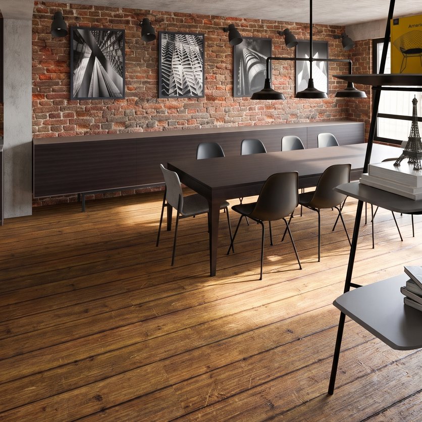 comedor estilo Industrial