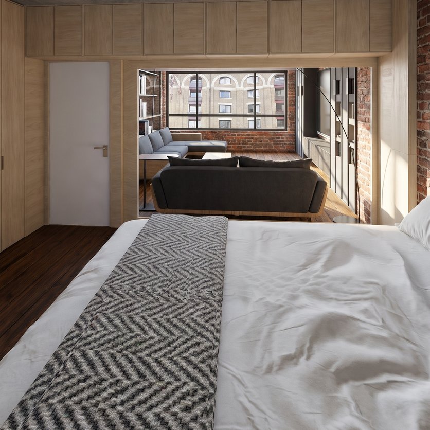 Schlafzimmer im Stil Industriell