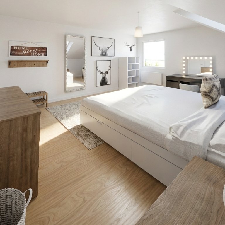 Scandinavian bedroom