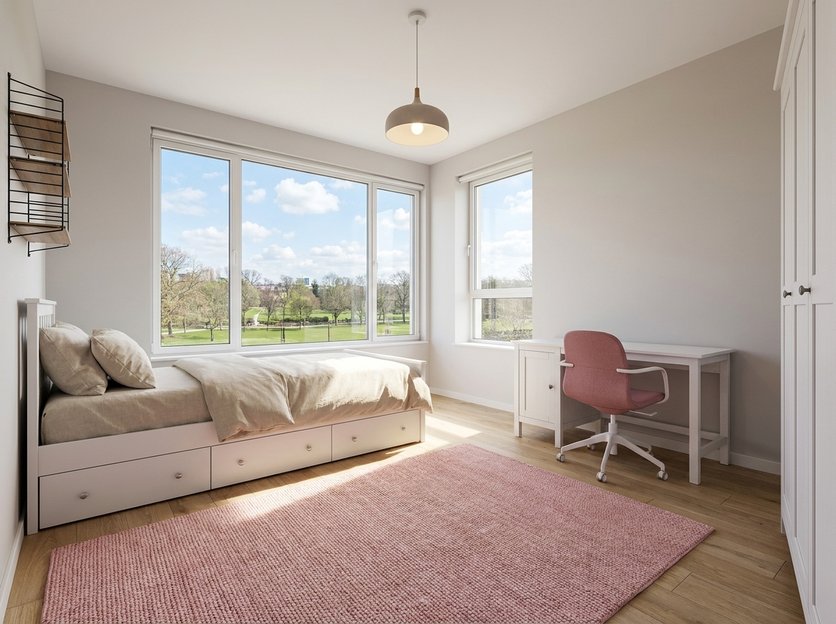 Scandinavian bedroom