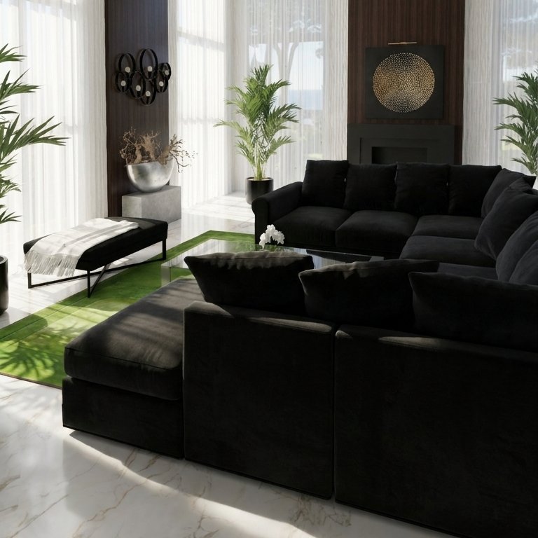 Mid-century living room