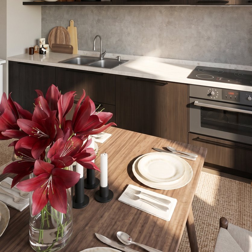 Mid-century kitchen