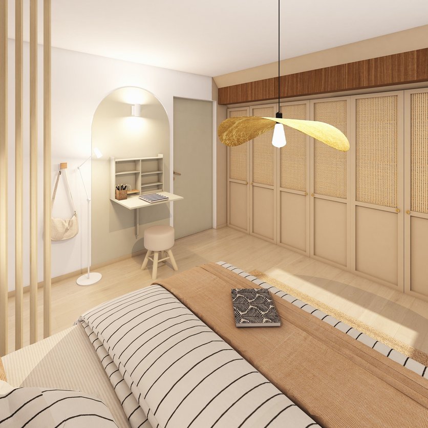 Scandinavian bedroom