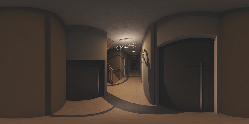 Mid-century hall