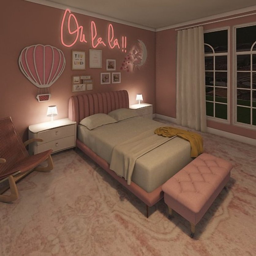Contemporary bedroom