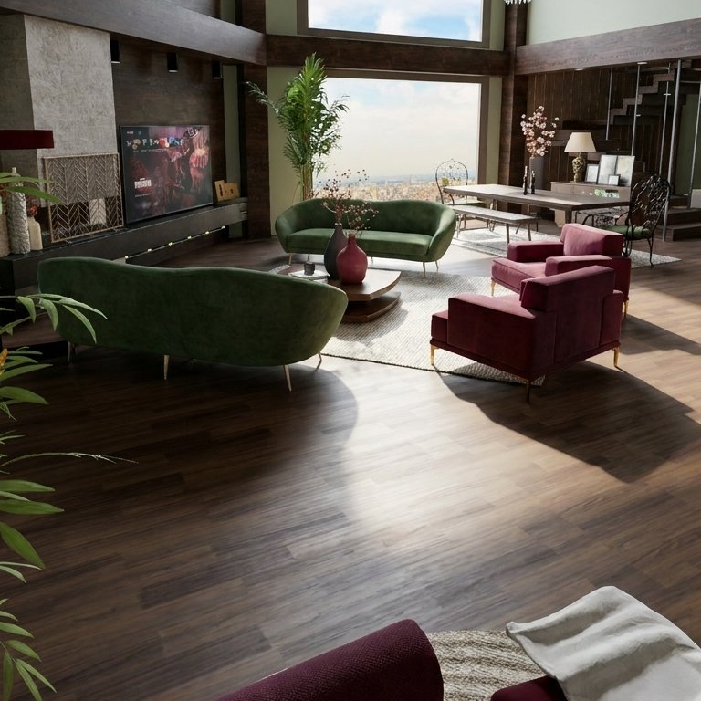 Contemporary living room
