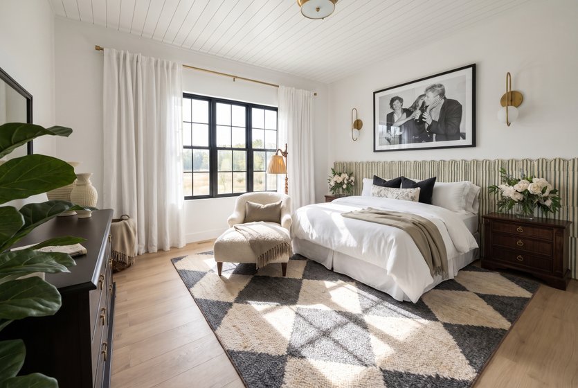 Traditional bedroom