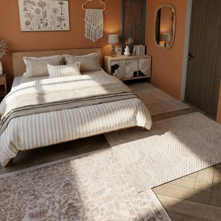 chambre à coucher Bohème