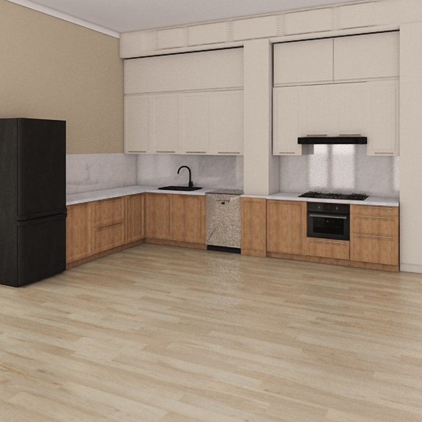 keuken in Mid-centurystijl