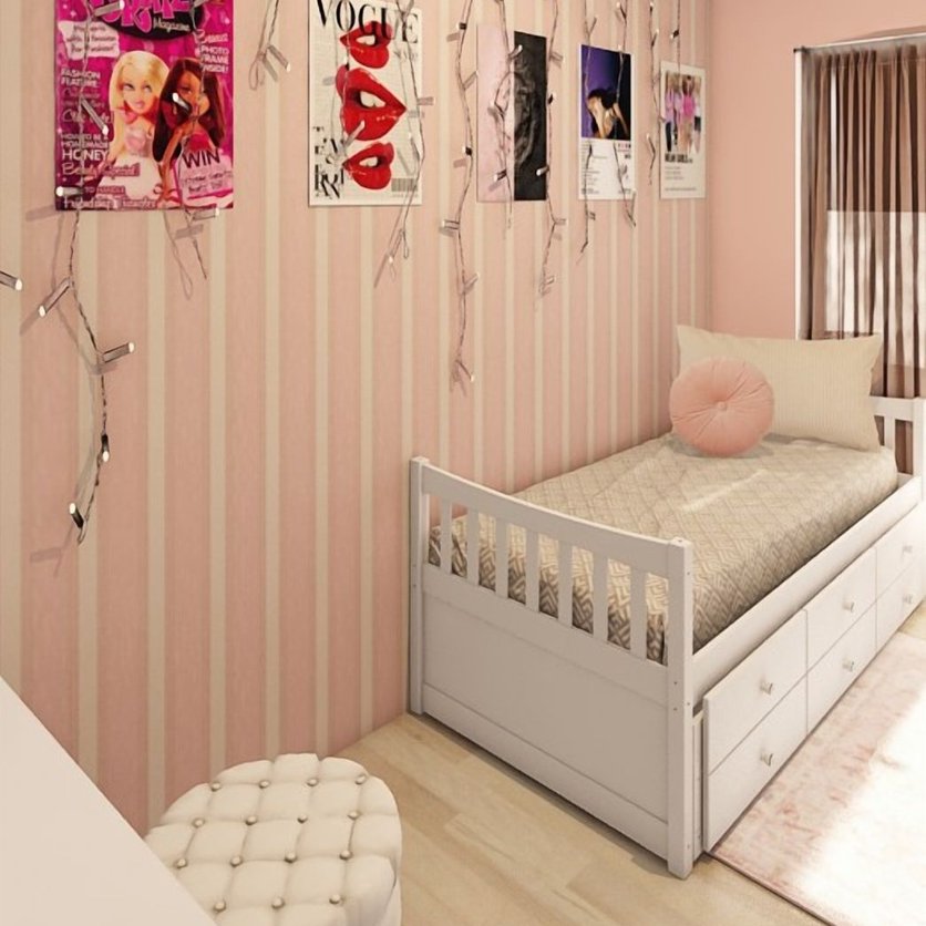 Mid-century bedroom
