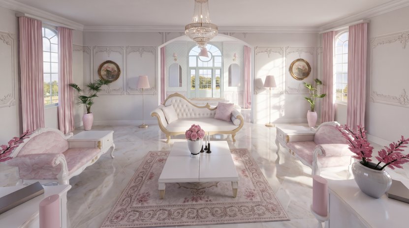 Victorian living room