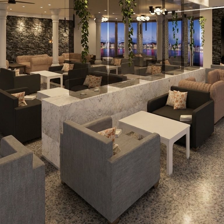 Contemporary living room