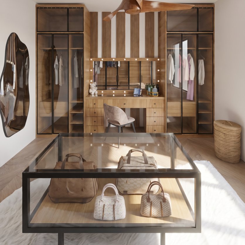 guardaroba in stile Mid-century