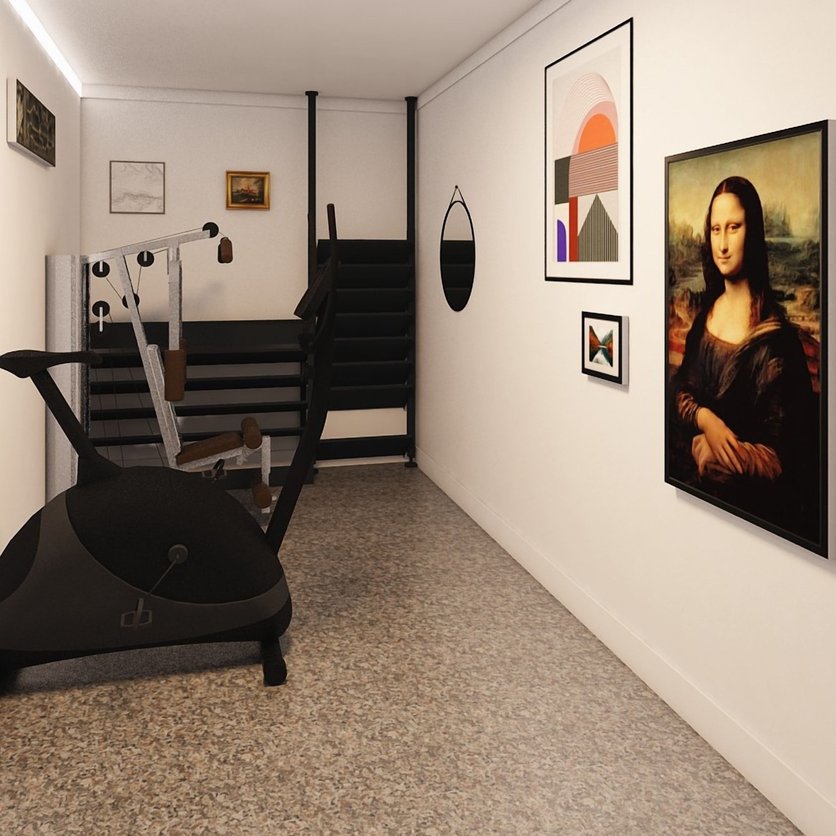 palestra in stile Contemporaneo