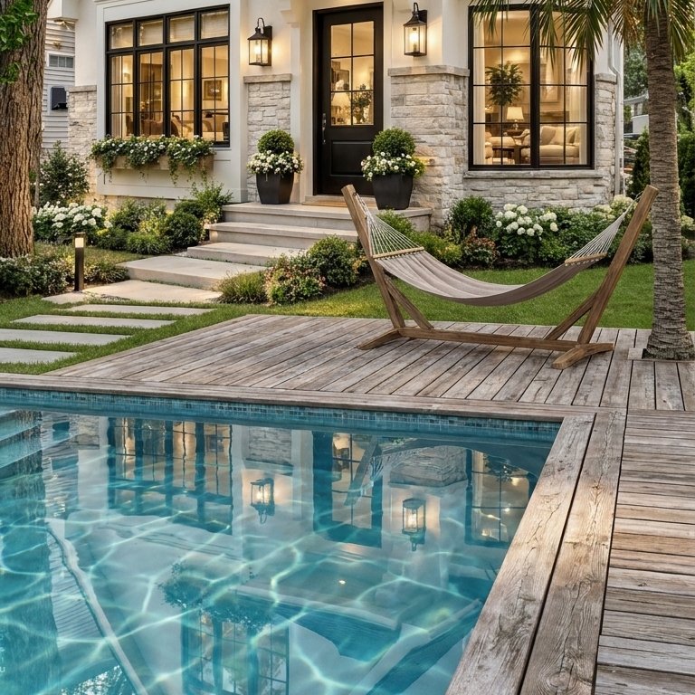 Classic outdoor space